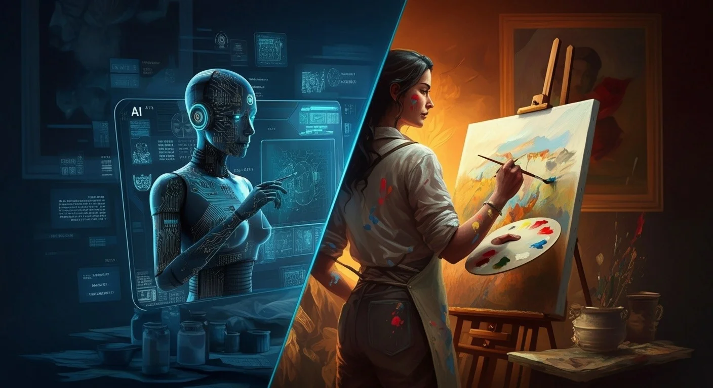 AI vs Human Creativity: Finding the Perfect Balance in Digital Marketing